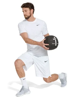 Blanc - Col rond - Lot de chaussettes Nike Everyday Cushioned 6