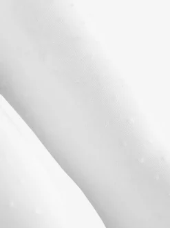 Blanc - Collants pointés 40 Denier