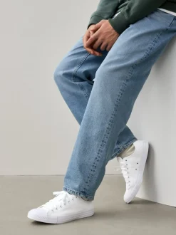 Blanc - Converse Chuck Taylor All Star Ox Trainers