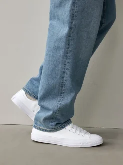 Blanc - Converse Chuck Taylor All Star Ox Trainers