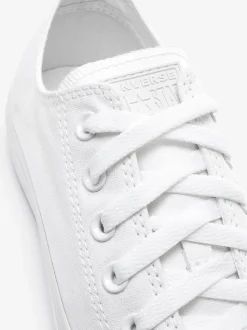 Blanc - Converse Chuck Taylor All Star Ox Trainers