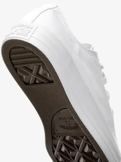 Blanc - Converse Chuck Taylor All Star Ox Trainers