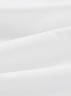 Blanc - Coupe ajustée Easy Care Single Cuff Smart Chemises 4 Pack