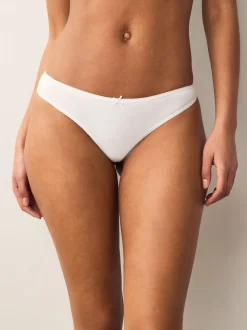 Blanc - Culotte en coton riche 5 Pack