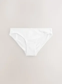 Blanc - Culotte en coton riche 5 Pack