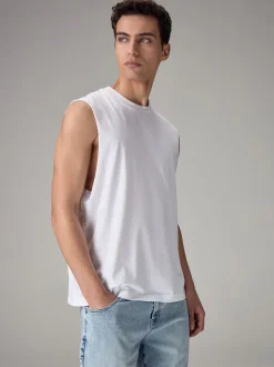 Blanc - Débardeur - Gilet