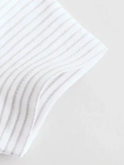 Blanc - Dors-bien zippé 100% coton Lot de 3 (0mois3ans)