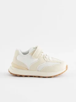 Blanc - Elastic Lace Fermeture par contact Trainers