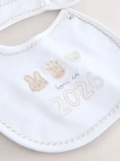 Blanc - Ensemble Combinaison de nuit et chapeau BÉBÉ (0-12mois)