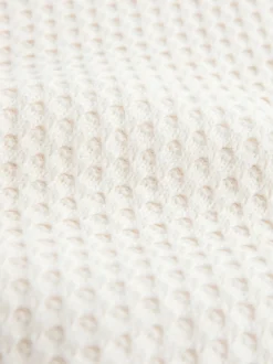 Blanc - Ensemble pull et pantalon en maille bébé (0mois-2ans)