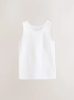 Blanc - Gilets thermiques 2 Pack (2-16ans)