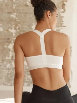 Blanc - Haut court Active Sports Low Impact Ultimate Comfort