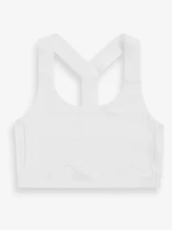 Blanc - Haut court Active Sports Low Impact Ultimate Comfort