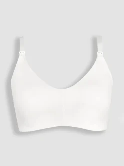 Blanc - Jojo Maman Bébé Soutiens-gorge de maternité et d'allaitement en microfibre moulée