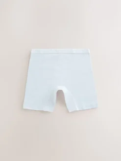Blanc - Long Leg Short Caleçons 10 Lot (2-16ans)