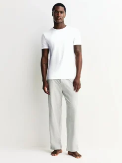 Blanc - Lot de 2 - T-shirt à superposition modale