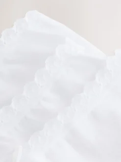 Blanc - Lot de 7 Caleçons en dentelle (1.5-16ans)