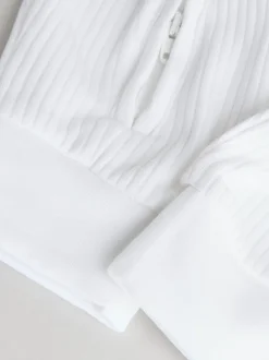 Blanc - Lot de 3 dors-bien bébé sans pieds en coton 100 % avec fermeture éclair bidirectionnelle (0mois-2ans)