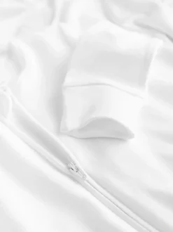 Blanc - Lot de 3 dors-bien bébé Essential zippées 100 % coton (0-3ans)