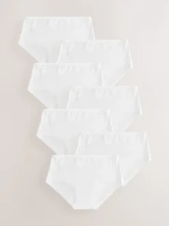 Blanc - Lot de 7 hipsters (2-16 ans)