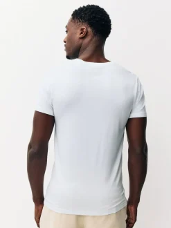 Blanc - Lot de 2 t-shirts Signature TENCEL™ Lyocell