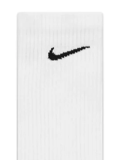 Blanc - Lot de chaussettes d'entraînement Nike Everyday Plus Cushioned Crew 6 (0)
