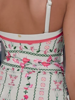 Blanc - Maillot de bain bandeau B by Ted Baker Tummy Control