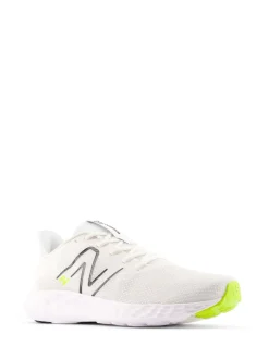 Blanc - New Balance Mens 411 Trainers