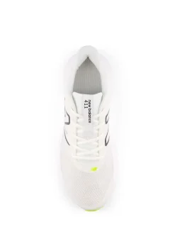 Blanc - New Balance Mens 411 Trainers