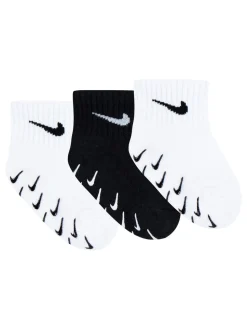Blanc - Nike Chaussettes Gripper pour nourrissons 3 Lot