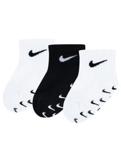 Blanc - Nike Chaussettes Gripper pour nourrissons 3 Lot