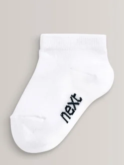 Blanc - Paquet de chaussettes de sport en coton riche 7