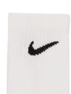 Blanc - Paquet de chaussettes légères Nike Everyday 3