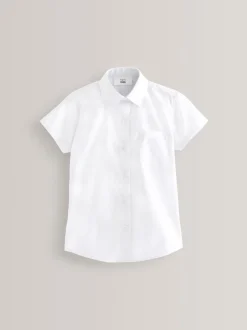 Blanc - 2{Paquet de chemises scolaires Manches courtes (3-18ans)