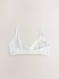 Blanc - Paquet de soutiens-gorge d'entraînement 2