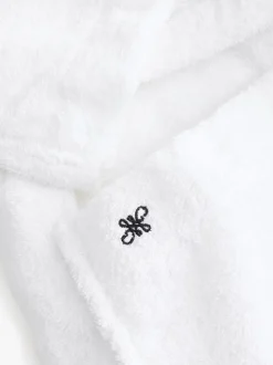 Blanc - 100Peignoir en coton éponge (%)