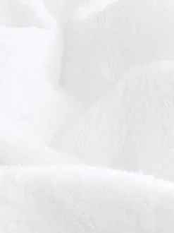 Blanc - 100Peignoir en coton éponge (%)