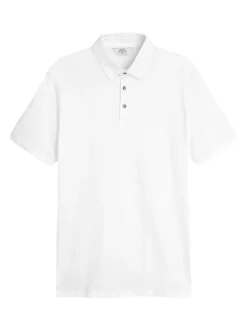 Blanc - Polo à manches courtes