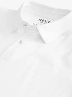 Blanc - Polo à manches courtes