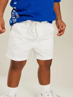 Blanc - Short à enfiler (3mois à7ans)