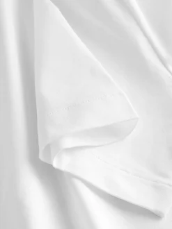 Blanc - Slim Fit (Slim Fit) - T-shirt à col ras du cou en coton Signature SUPIMA®