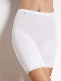 Blanc - Sloggi Basic+ Short long 2 Pack