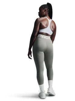 Blanc - Soutien-gorge de sport Nike Swoosh léger