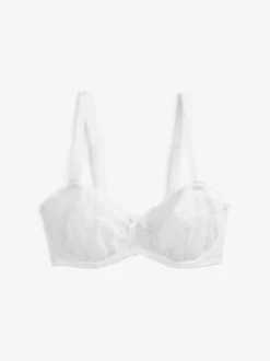 Blanc - Soutien-gorge sans bretelles sans rembourrage Dd+