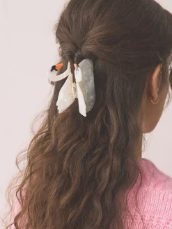 Blanc - Swan Hair Claw Clip