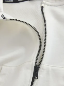 Blanc - Sweat à capuche smALLSAINTS Amphia Underground zippé