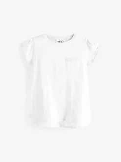 Blanc - T-shirt à pochettes Daisy (1.5-16ans)