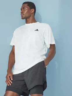 Blanc - T-shirt de formation adidas Train Essentials