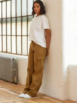 Blanc - T-shirt Manche courte Col ras du cou lourd