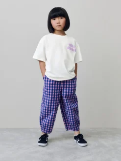 Blanc - T-shirt oversize imprimé graphique (3-16ans)